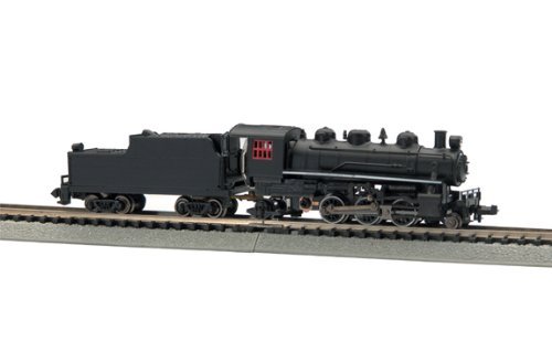 Bachmann BAC51598 N Prairie 2-6-2 Locomotora de vapor con Tender - Negro-Rojo-Blanco