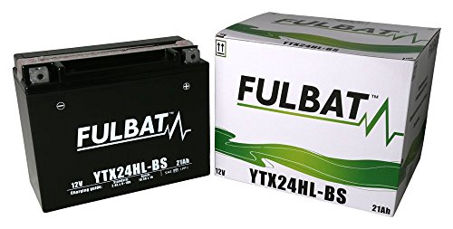 Batería FULBAT AGM YTX24HL-BS 12V 21Ah 350A Largo: 205 x Ancho: 87 x Alto 162 (mm)