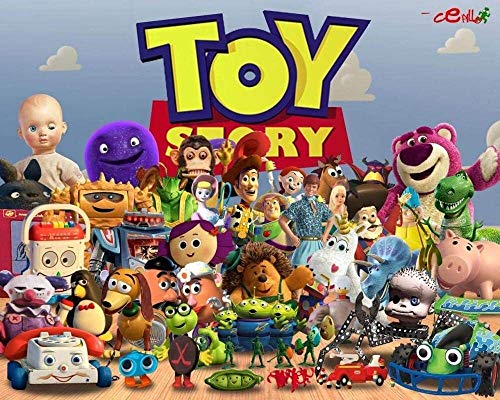 BBYT Cosmouk Puzzle de 1000 Piezas para Adultos y niños Toy Story: Juego de Habilidad de póster Animado para Toda la Familia, descompresión de Adultos, Colorido ( Color : Xjh569 , Size : 75cmx50cm )