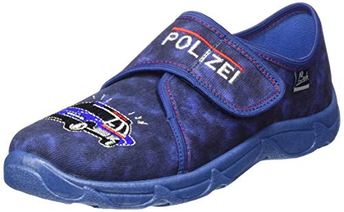 Beck Polizei, Zapatillas de Estar por casa Niños, Azul (Dunkelblau 05), 30 EU