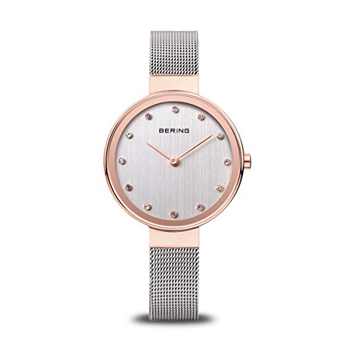 BERING Reloj Analógico para Mujer de Cuarzo con Correa en Acero Inoxidable 12034-064 BERING Reloj Analógico para Mujer de Cuarzo con Correa en Acero Inoxidable 12034-064