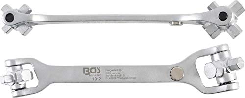 BGS 1012 | Llave especial para tapones de cárter | 8 en 1 mm