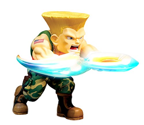Big Boy Toys Figura Street Fighter LED & Son - The New Challenger - Guile - 17 cm
