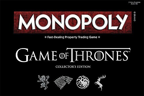 Board Game - Deluxe Game of Thrones Monopoly by Winning Moves Board Game - Deluxe Game of Thrones Monopoly by Winning Moves