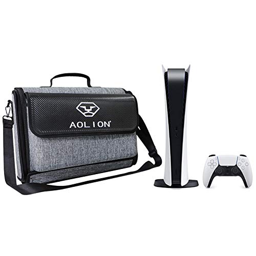 Bolsa de transporte para PS5 Games Host, cubierta, bolsa de hombro, bolsa de almacenamiento universal para PS5, al aire libre, resistente a la intemperie, a prueba de polvo, maleta Bolsa de transporte para PS5 Games Host, cubierta, bolsa de hombro, bolsa de almacenamiento universal para PS5, al aire libre, resistente a la intemperie, a prueba de polvo, maleta