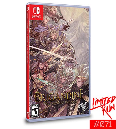 Brigandine : The Legend of Runersia - RARE Limited Edition - Limited Run #71 - Nintendo Switch