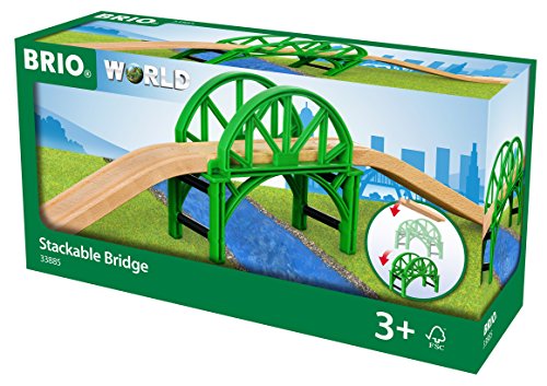 BRIO Puente apilable (33885), Multicolor (RAVENSBURGER 1)