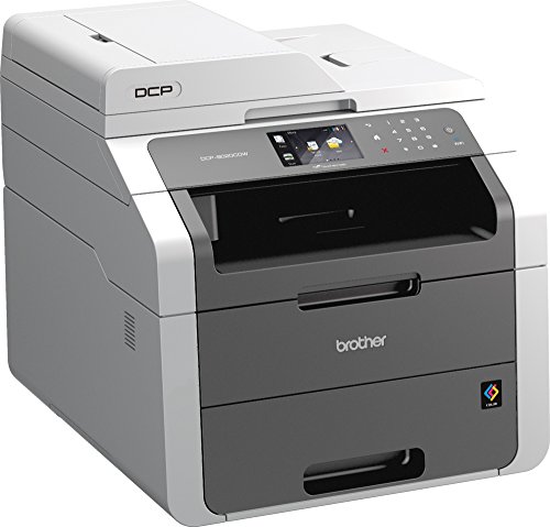 Brother DCP-9020CDW - Impresora multifunción láser color (LED, color, WiFi, alimentador de documentos, impresión automática a doble cara)