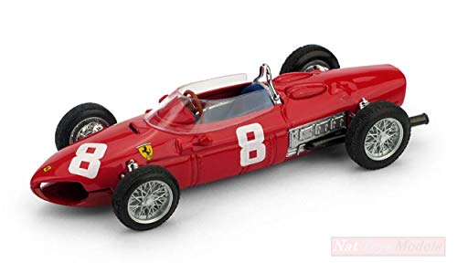 Brumm BM0642 Ferrari 156 F1 R.Rodriguez 1961 N.8 DNF Italy GP 1:43 Die Cast Compatible con