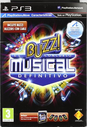 Buzz! El Concurso Musical Definitivo + Wired Buzzers
