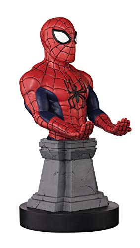 Cable guy Spiderman, soporte de sujeción o carga para mando de consola y/o smartphone de tu personaje favorito con licencia de Marvel. Producto con licencia oficial. Exquisite Gaming