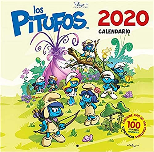 Calendario los pitufos 2020: 30 (Base Kids)