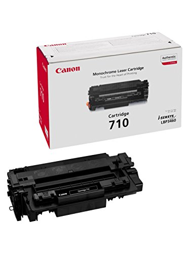 Canon cartucho 710 de tóner original negro para impresoras láser i-SENSYS LBP3460