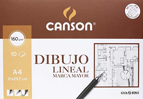 Canson 409784 - Láminas marca mayor, 10 hojas