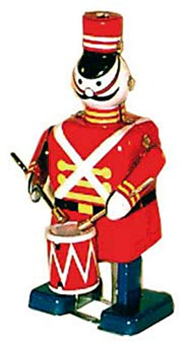 CAPRILO Lote de 2 Juguetes Decorativos de Hojalata Soldado con Tambor Personajes de Cuerda. Juguetes y Juegos de Colección. Regalos Originales. Decoración Clásica. Detalles para Bodas y Eventos. CAPRILO Lote de 2 Juguetes Decorativos de Hojalata Soldado con Tambor Personajes de Cuerda. Juguetes y Juegos de Colección. Regalos Originales. Decoración Clásica. Detalles para Bodas y Eventos.