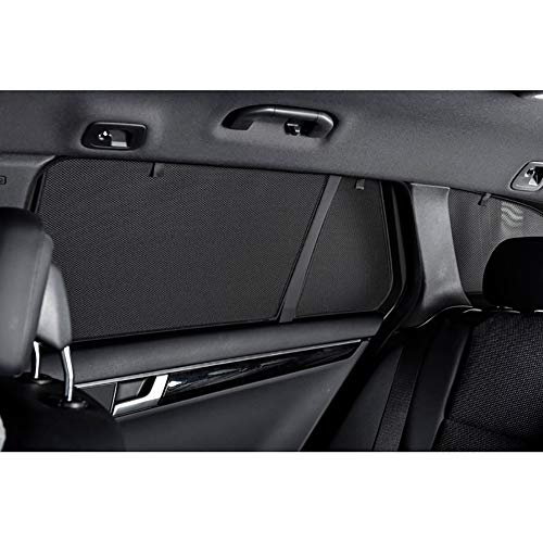 Car Shades D Juego Compatible con Seat Leon 5F ST 2013, Negro Car Shades D Juego Compatible con Seat Leon 5F ST 2013, Negro