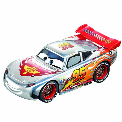 Carrera - Coche GO 143 Disney/Pixar Cars Silver Lightning Mcqueen, Escala 1:43 (20061291) Carrera - Coche GO 143 Disney/Pixar Cars Silver Lightning Mcqueen, Escala 1:43 (20061291)