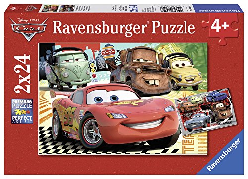 Cars - Puzzle, Pack de 2 x 24 piezas (Ravensburger 08959 8)