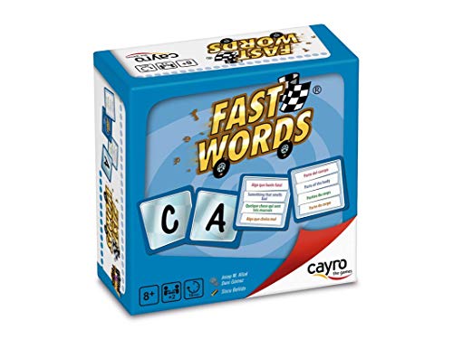 Cayro - Fast Words - Juego de Palabras - Juego de Mesa - Desarrollo de Habilidades cognitivas e lingüísticas- Juego de Mesa (7004)