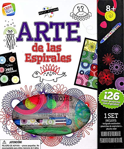 Cefa Toys ARTE DE LAS ESPIRALES PETIT PICASSO, color blanco (Spice box 571), color/modelo surtido