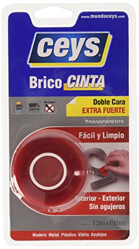 ceys 31163 BRICOCINTA TRANSPARENTE 1,5M ceys 31163 BRICOCINTA TRANSPARENTE 1,5M