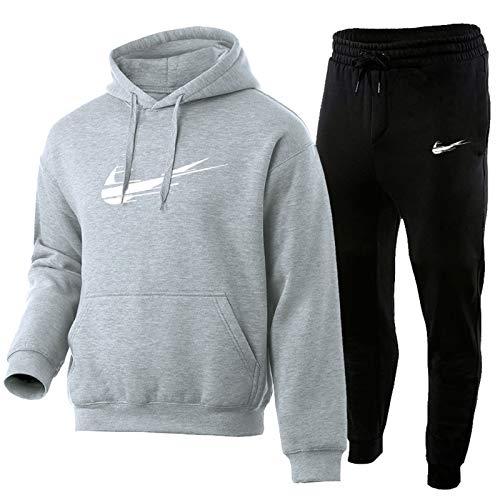 Chandal Hombre Completo, Chandal Hombre Y Pantalon Chandal Hombre Conjunto, 2 Piezas De Ropa Deportiva Hombre De Puro Algodón (s-3xl) Light Gray-M Chandal Hombre Completo, Chandal Hombre Y Pantalon Chandal Hombre Conjunto, 2 Piezas De Ropa Deportiva Hombre De Puro Algodón (s-3xl) Light Gray-M