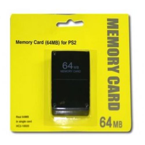 Childhood Negro 64MB 64M Módulo de tarjeta de memoria para Sony PlayStation 2 PS2