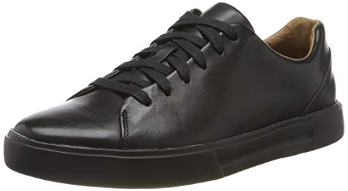 Clarks Un Costa Lace, Zapatos de Cordones Derby Botines Chukka, Negro (Black Black), 44 EU