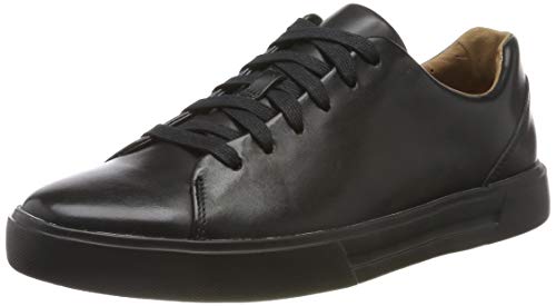 Clarks Un Costa Lace, Zapatos de Cordones Derby Botines Chukka, Negro (Black Black), 44 EU Clarks Un Costa Lace, Zapatos de Cordones Derby Botines Chukka, Negro (Black Black), 44 EU