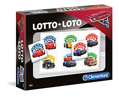 Clementoni – 13281-loto Cars 3-jeu Educativo