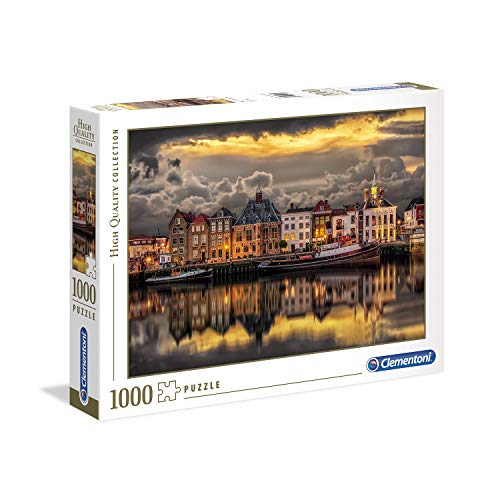 Clementoni- Collection: Dutch Dreamworld Puzzle, 1000 Piezas, Multicolor (39421.0)