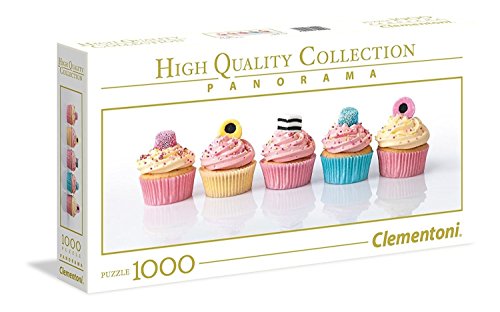 Clementoni- Licorice Cupcakes Puzzle, 1000 Piezas, Multicolor (39425.8)