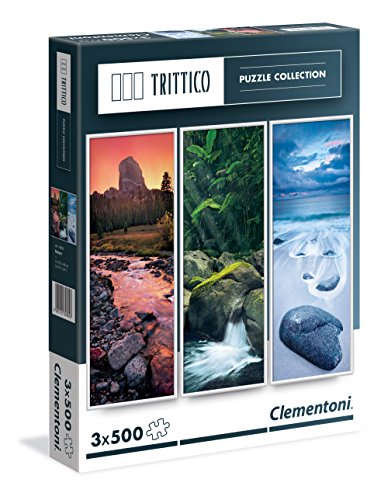 Clementoni - Puzzle de 3 x 500 Piezas, diseño Natura (39800.3)