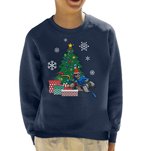 Cloud City 7 Sly Cooper Around The Christmas Tree Kid's Sweatshirt