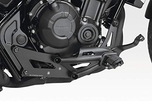 CMX500 Rebel 2017/20 - Kit Reposicionamiento Controles Originales (S-0796) - Reposapiés Pedales Estriberas - Tornillería Incluido - Accesorios De Pretto Moto (DPM Race) - 100% Made in Italy