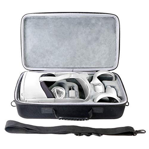 co2CREA Duro Viajar Caja Estuche Funda para Oculus Quest/Oculus Quest 2 Gafas de Realidad Virtual avanzado Todo en uno 64GB 256GB(Funda Solo, no Incluye Auriculares VR) (Funda Negro) co2CREA Duro Viajar Caja Estuche Funda para Oculus Quest/Oculus Quest 2 Gafas de Realidad Virtual avanzado Todo en uno 64GB 256GB(Funda Solo, no Incluye Auriculares VR) (Funda Negro)