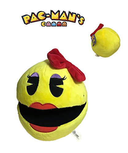 ComeCocos (Pac Man Ghost) - Peluche Bola Amarilla Chica 11'81"/30cm Calidad Super Soft