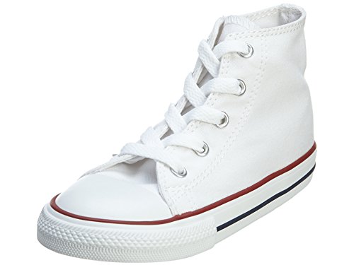 Converse Chuck Taylor All Star High, Zapatillas Unisex niños, Optical Blanco, 22 EU Converse Chuck Taylor All Star High, Zapatillas Unisex niños, Optical Blanco, 22 EU