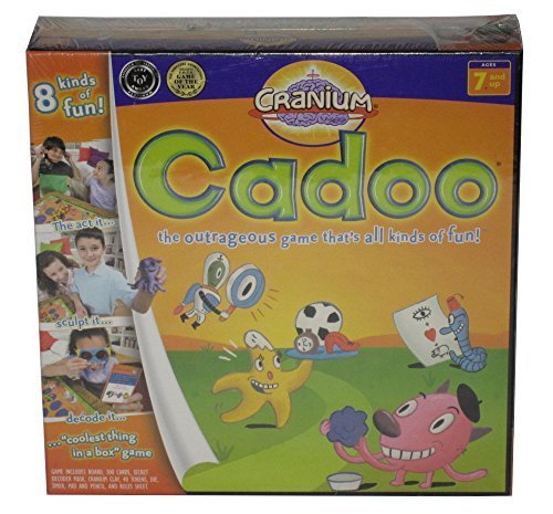 Cranium Cadoo..the Outrageous Game That's All Kinds of Fun..8 Kinds of Fun by CRANIUM FUND (English Manual)
