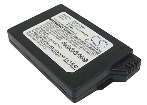CS-SP112SL Batería 1200mAh Compatible con [Sony] Lite, PSP 2th, PSP-2000, PSP-3000, PSP-3004, Silm sustituye PSP-S110