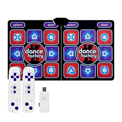 Cucheeky Manta De Juego Multifuncional De Doble Alfombra De Baile Inalámbrica, Máquina De Baile Somatosensorial Para Computadora Y TV Cucheeky Manta De Juego Multifuncional De Doble Alfombra De Baile Inalámbrica, Máquina De Baile Somatosensorial Para Computadora Y TV
