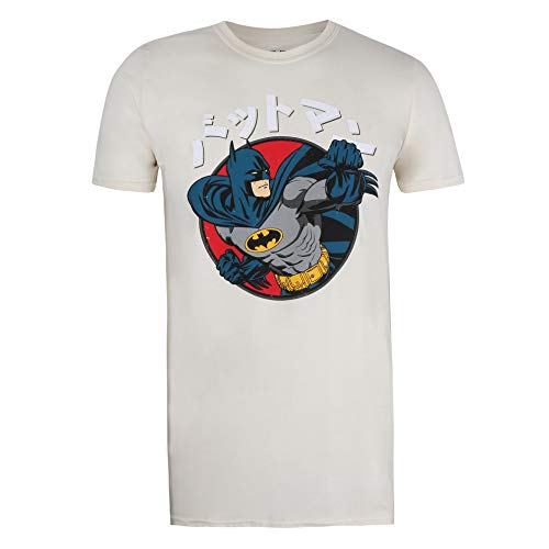 DC Comics Gotham City Japan Camiseta, Arena, XX-Large para Hombre