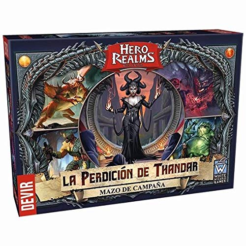 Devir- Hero Realms: La Perdición de Thandar, Multicolor (BGHRUI)