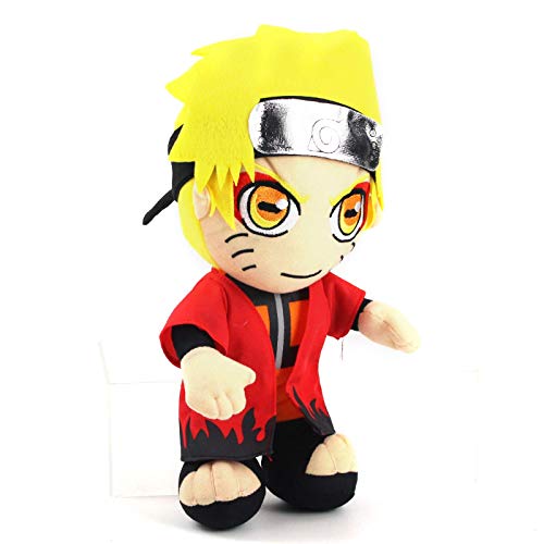 Dibujos animados Anime Naruto Uzumaki Naruto Peluche de juguete Suave peluche Muñecos de peluche Regalo Figuras de Naruto Juguetes de Naruto Figura de Naruto Llavero de Naruto