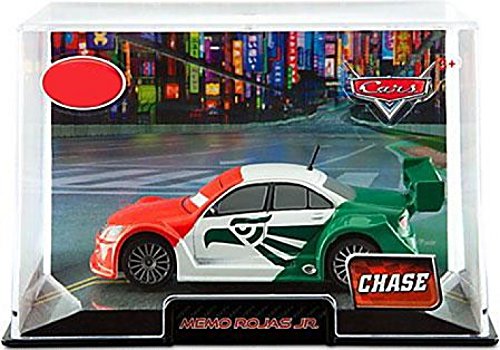 Disney / Pixar CARS 2 Movie Exclusive 148 Die Cast Car In Plastic Case Memo Rojas Jr. Chase Edition! by Disney Interactive Studios Disney / Pixar CARS 2 Movie Exclusive 148 Die Cast Car In Plastic Case Memo Rojas Jr. Chase Edition! by Disney Interactive Studios