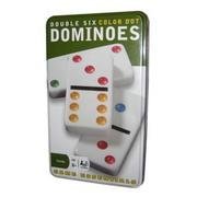 Double Six 24 Color Dot Dominos (Game Essentials) by Cardinal Games