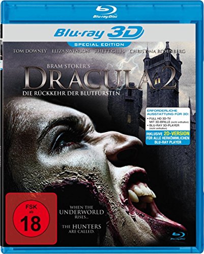 Dracula 2 - Die Rückkehr der Blutfürsten - Real 3D [Alemania] [Blu-ray]