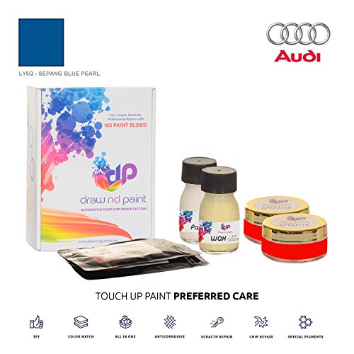 DrawndPaint for/Audi TT S/SEPANG Blue Pearl - LY5Q / Touch-UP Sistema DE Pintura Coincidencia EXACTA/Preferred Care