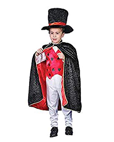 Dress Up America Halloween Mago De Lujo Juego de Disfraces para niños, 3-4 años (talla: 66-71, altura: 91-99 cm) (232-T)