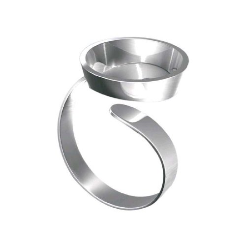 DTM Loisirs Créatifs - FIMO Ring, mit runder Wanne, auf Blisterkarte